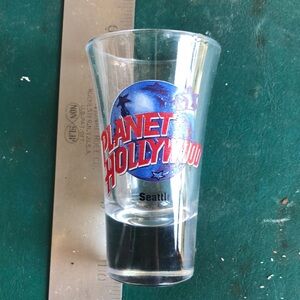 Planet Hollywood shot glass Seattle